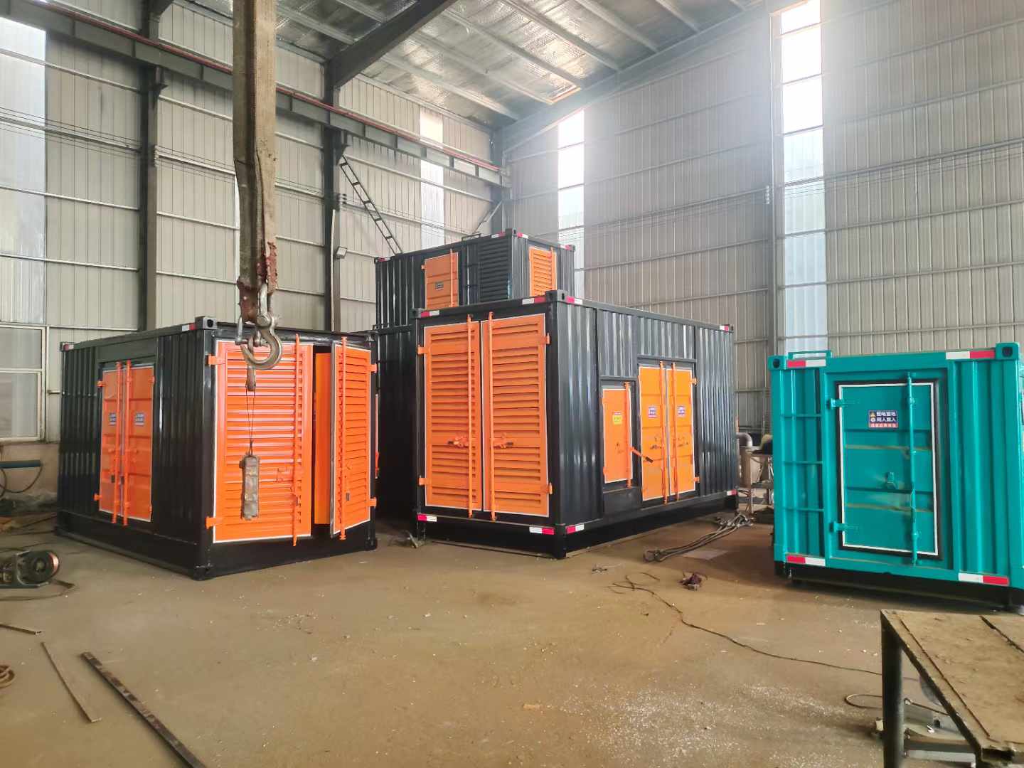安化500kw柴油发电机组可以带动多少功率设备？